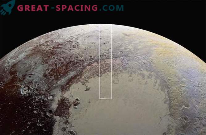 Immerse yourself in the amazing landscape of Pluto.