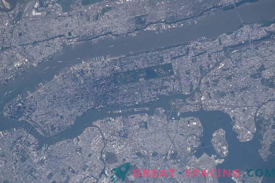 NASA recalls September 11th with new images of New York from space