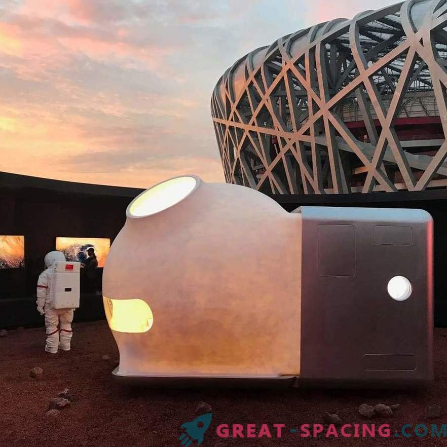 Cozy mini-houses for Mars explorers