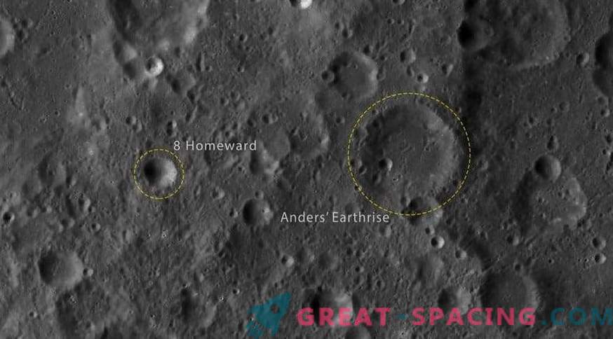 Lunar craters named after Apollo 8