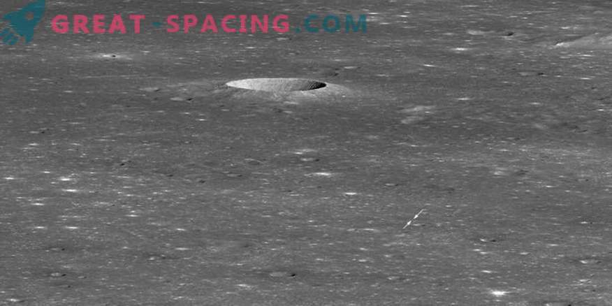 First look at the Chang'e lunar landing site