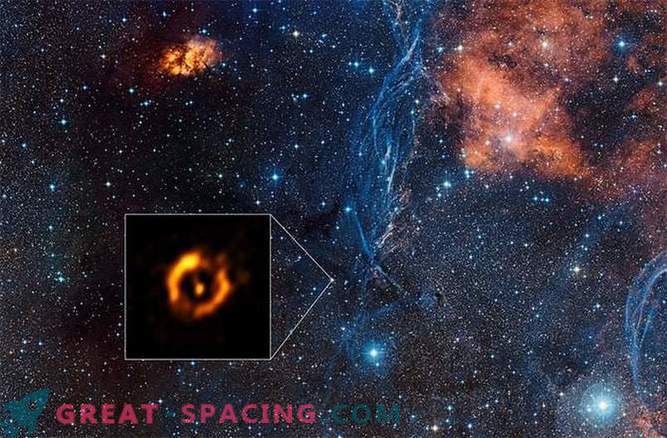 Star “rings of death” can be a sign of the birth of children's planets