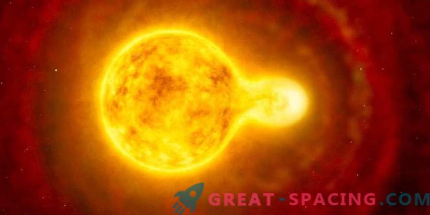 A rare yellow supergiant was detected.