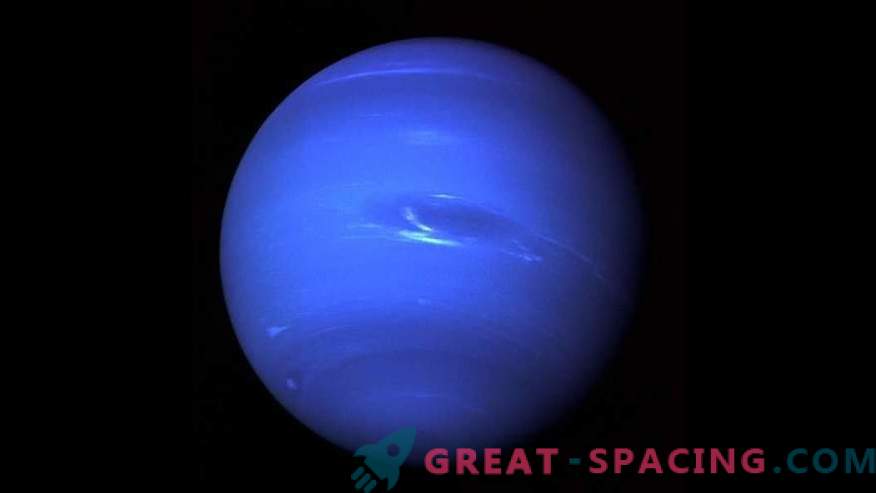 Large-scale storm on Neptune