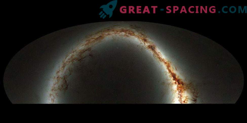 Видео на космичката прашина на Млечниот Пат во 3D