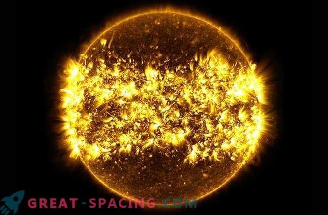 Our hard Sun: 12 months of explosive activity