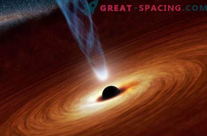 Investigation of a rotating black hole