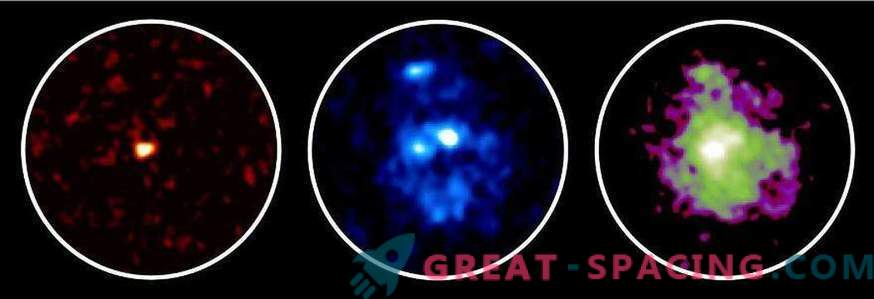 Explosive star birth changes galactic form