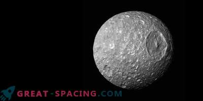 Moon Mimas - Saturn's 