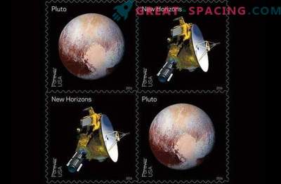 Pluto received new postage stamps