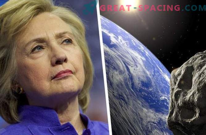 Clinton: We need to create an asteroid threat map