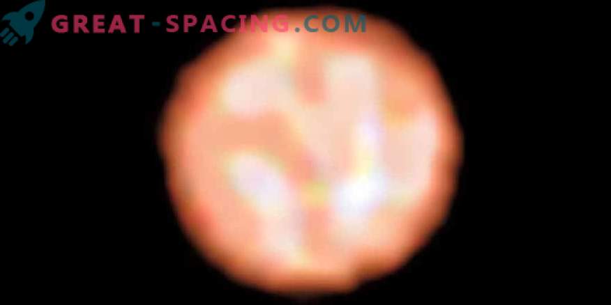 First detailed images of the surface of a giant star