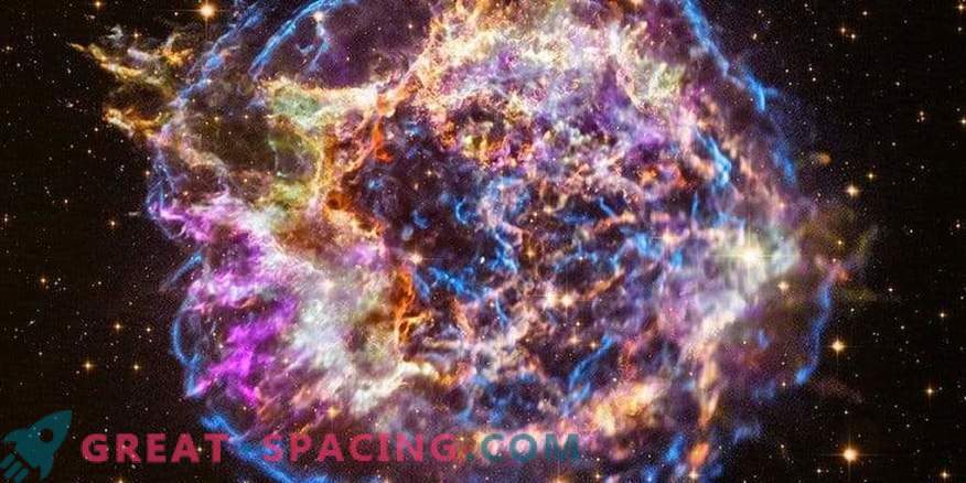 Virtual tour inside the exploding star