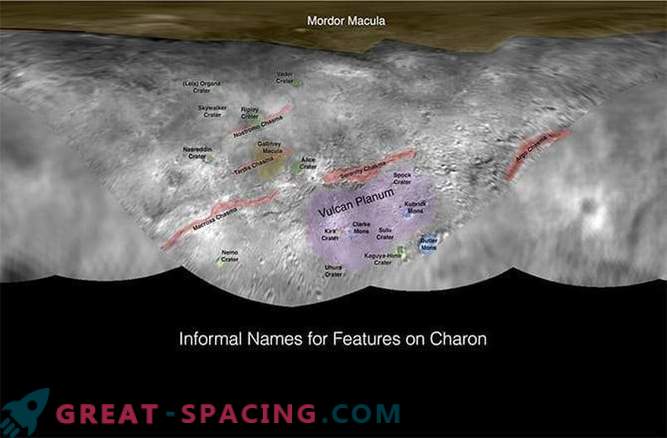 New names for Pluto and Charon