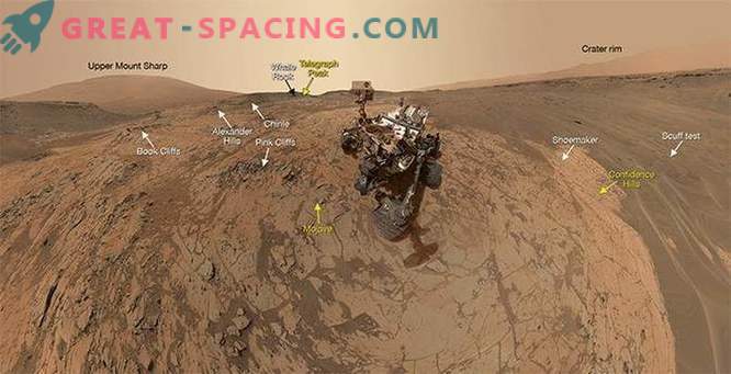 Curiosity made a new “selfie” on Mars