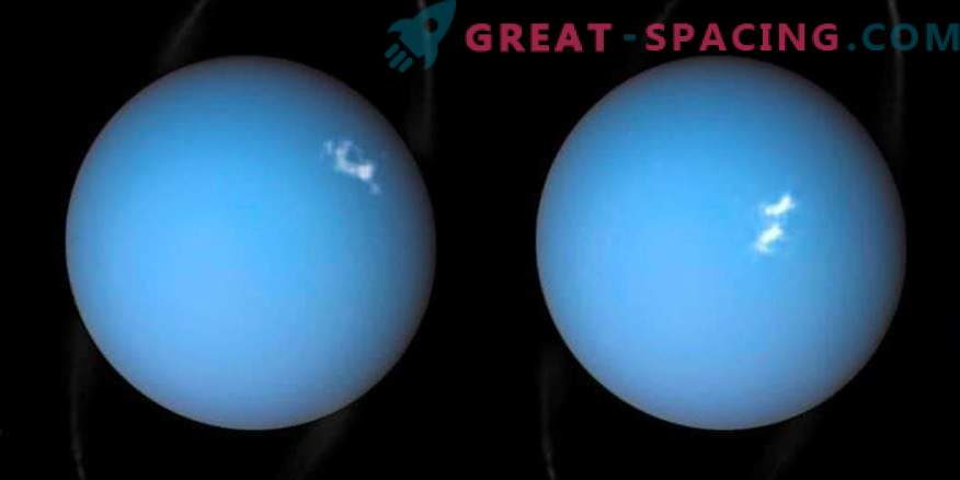 Alien radiance on Uranus