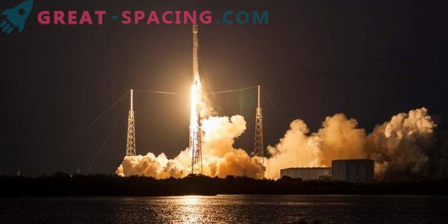 SpaceX launches rocket and spacecraft