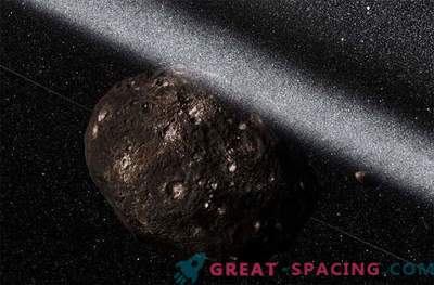 How the rings were discovered in an asteroid. Photo