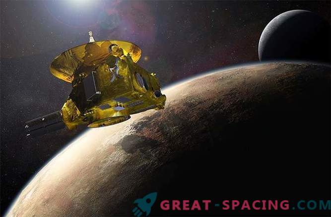 NASA spacecraft approaching Pluto