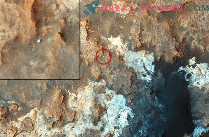 Mars rover ceased to leave traces on the surface of Mars