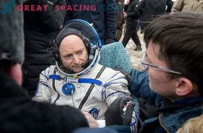 Scott Kelly spoke about his impressions after a year in space