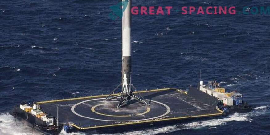 The successful return of a SpaceX rocket after a military launch
