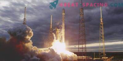 Bad weather did not prevent SpaceX from launching a satellite