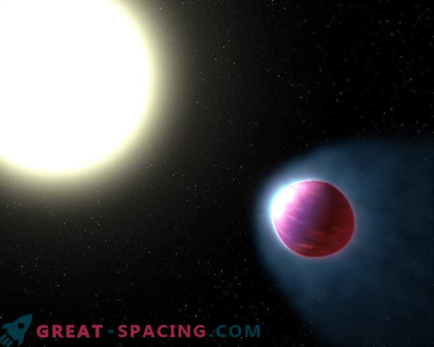 Hubble found an exoplanet with an aquatic atmosphere