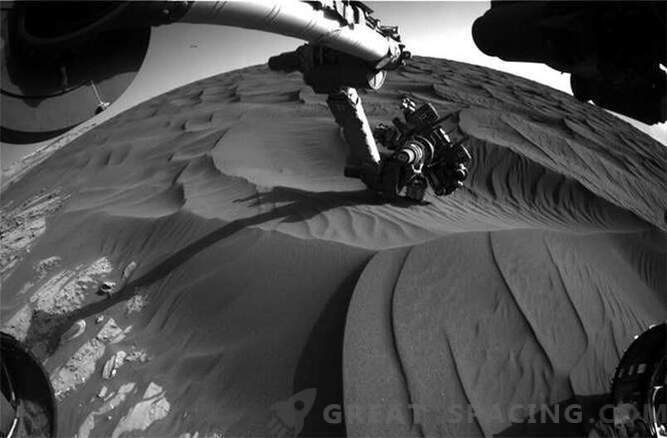 Curiosity is exploring the dunes of Mars: Photo