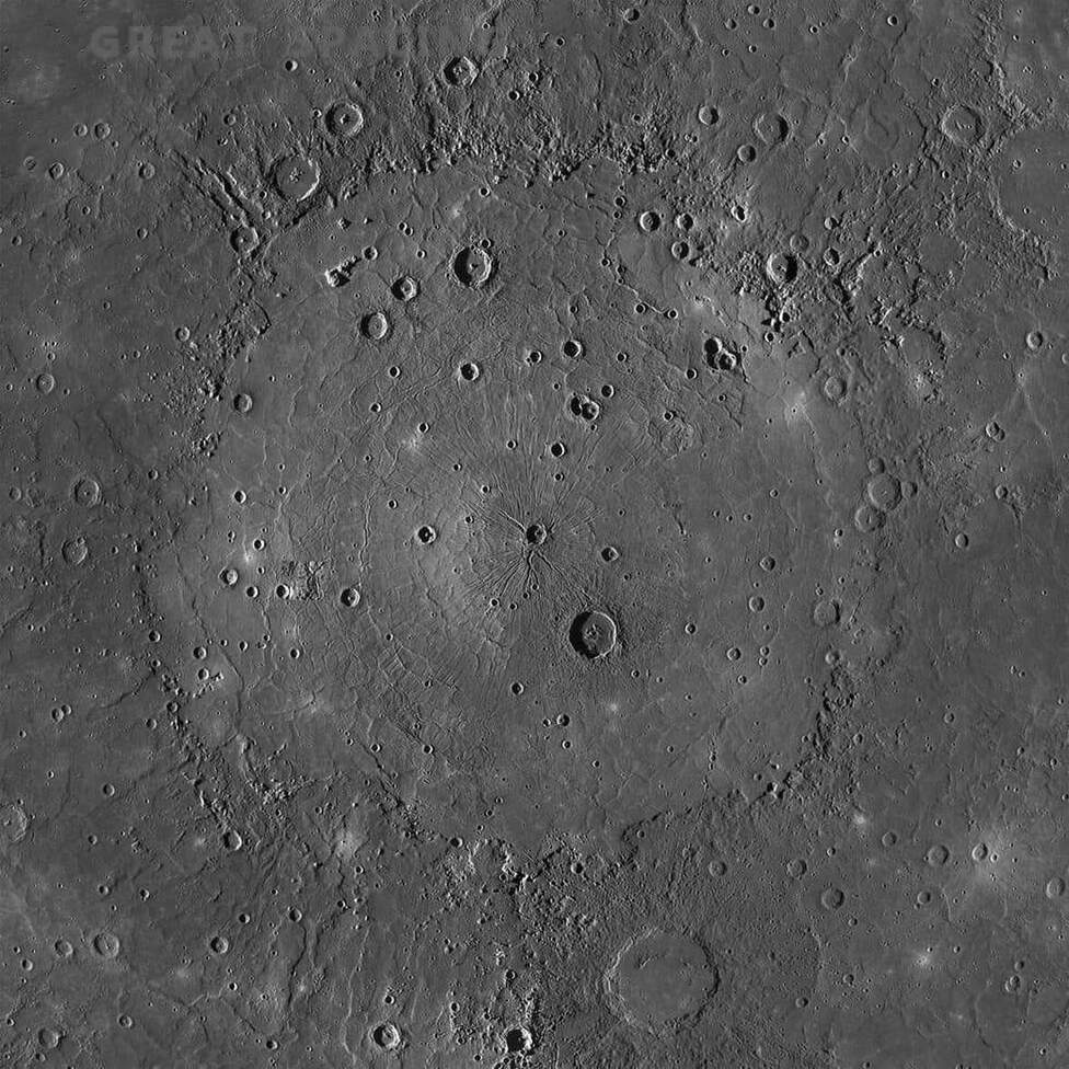A strange landscape shows that Mercury is not a “dead” planet